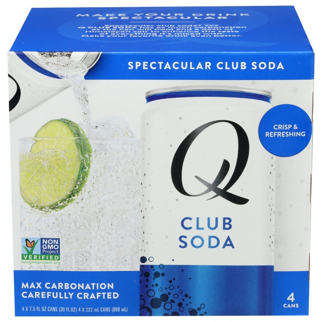 Club Soda - 4-Pack Cans