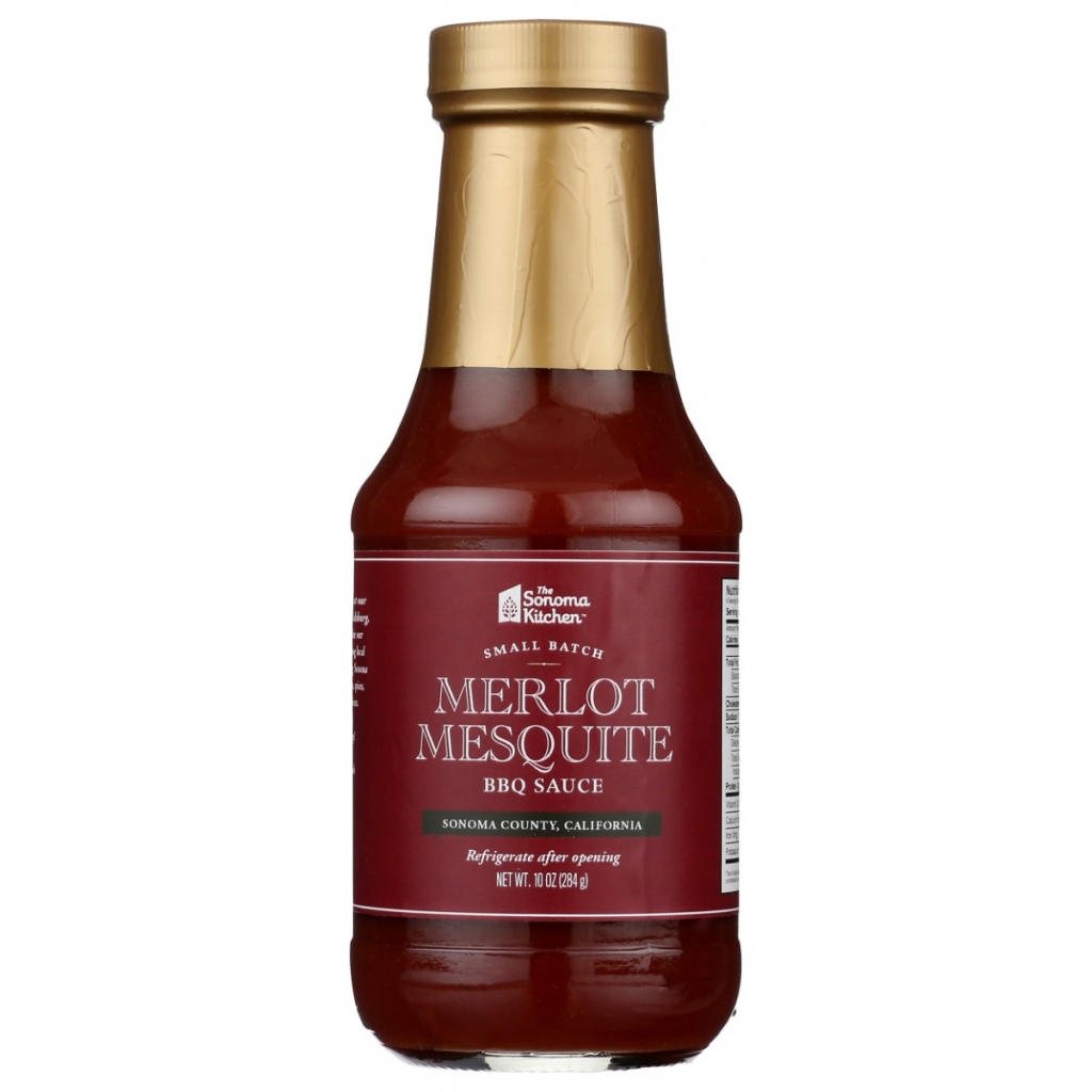 Sonoma Kitchen BBQ Sauce - Mesquite Merlot - 10 oz