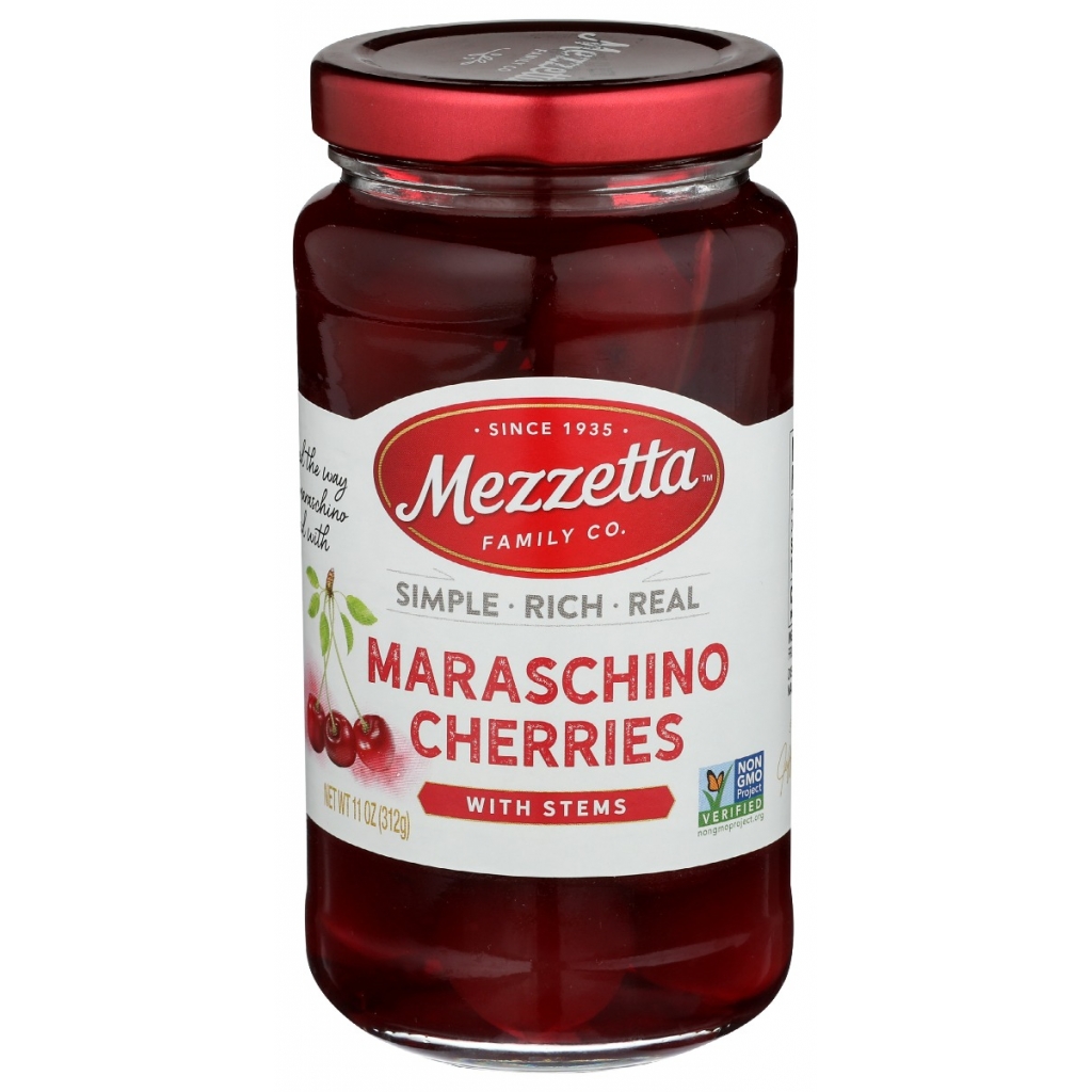 Mezzetta Maraschino Cherries with Stems