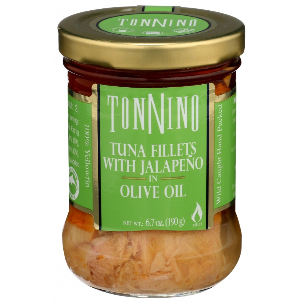 Ventresca Tuna with Jalapeno in Olive Oil, 6.7 oz