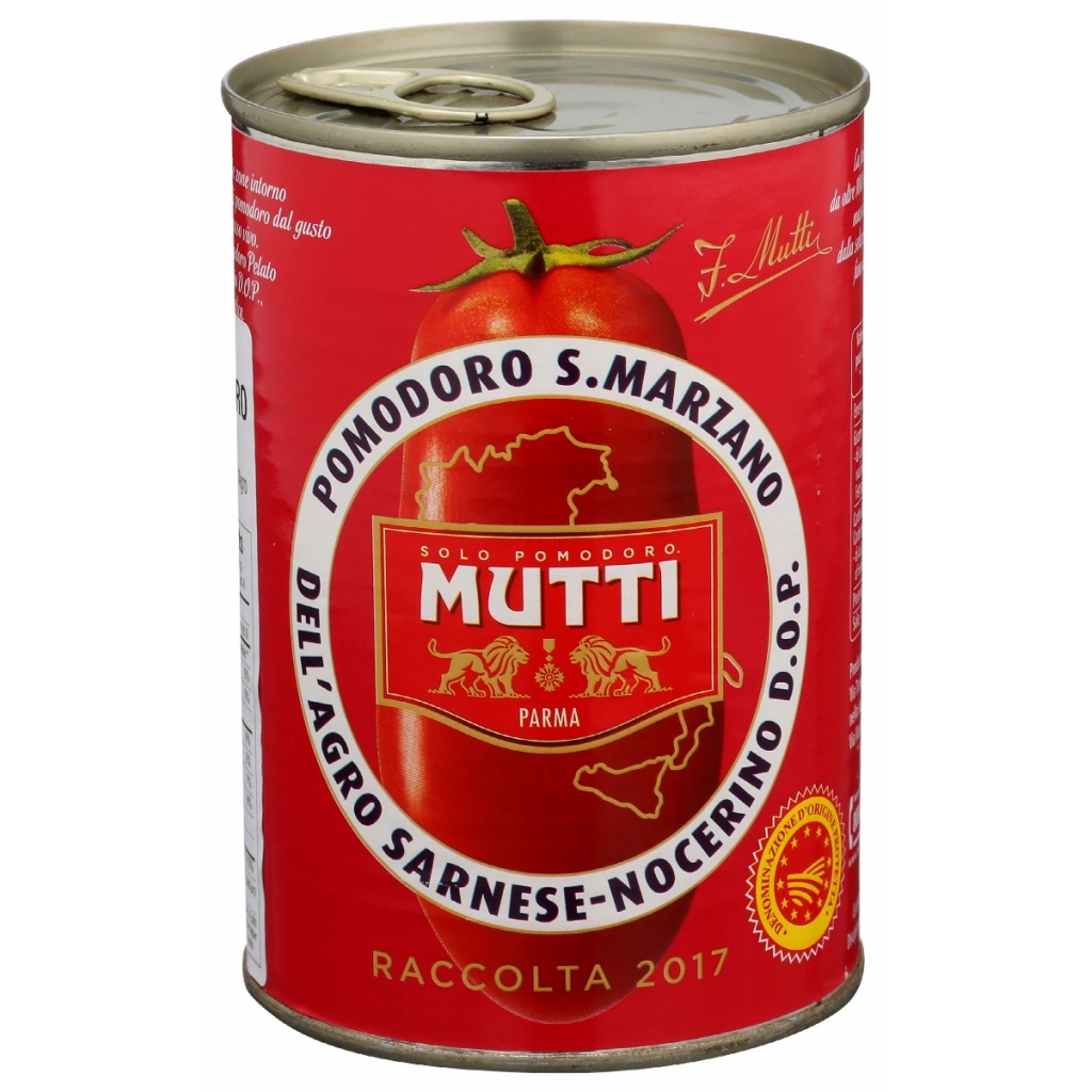 Mutti San Marzano Whole Peeled Tomatoes - 14 oz