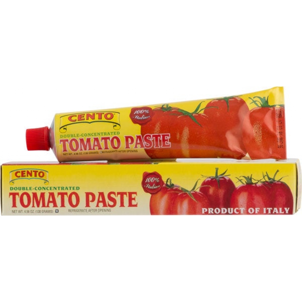 Double Concentrated Tomato Paste Tube, 4.56 oz