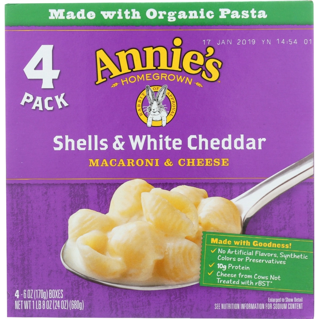 Organic Macaroni & Cheese Shells - 24 oz