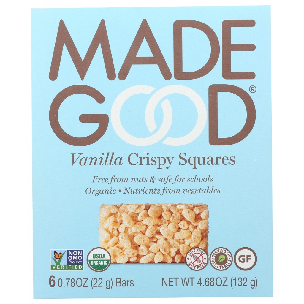 Vanilla Crispy Squares, 4.68 oz