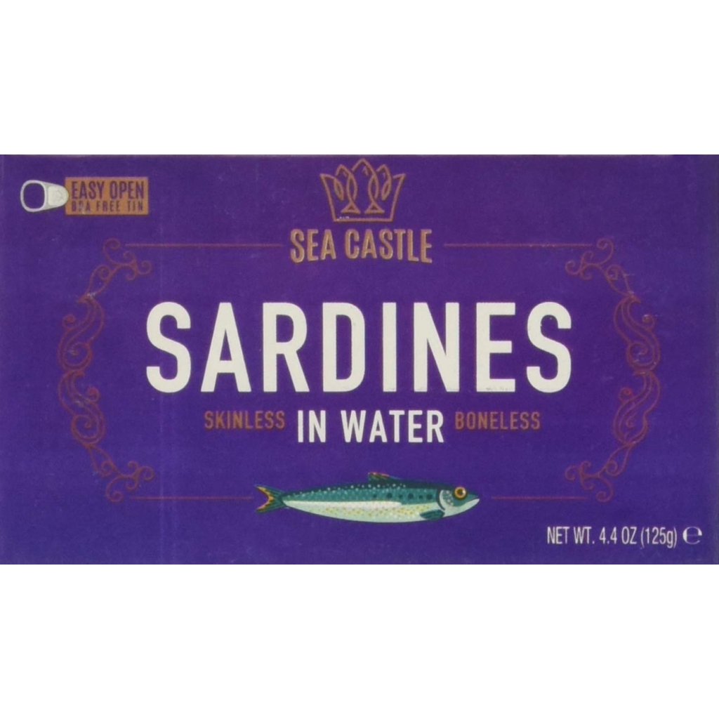 Skinless Boneless Sardines in Water 4.4 oz