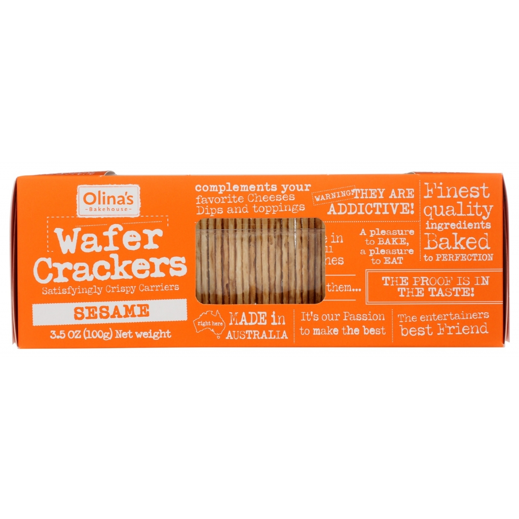 Sesame Wafer Crackers - 3.5 oz