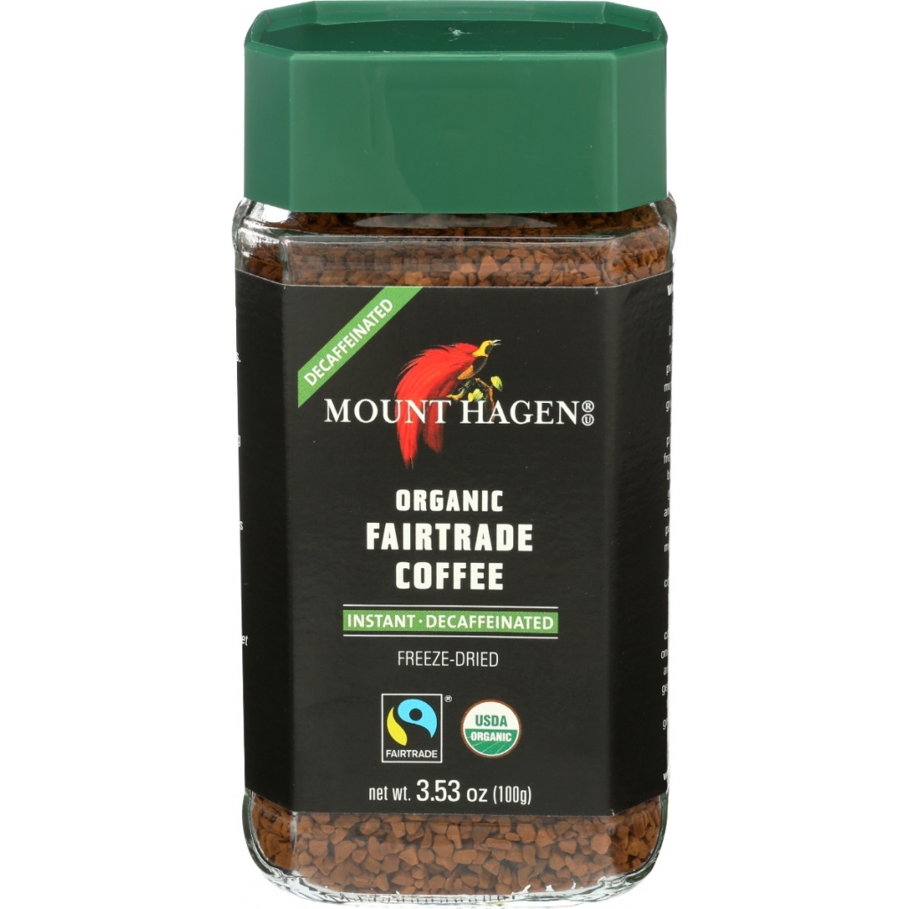 Organic Freeze Dried Instant Decaf Coffee - 3.53 oz