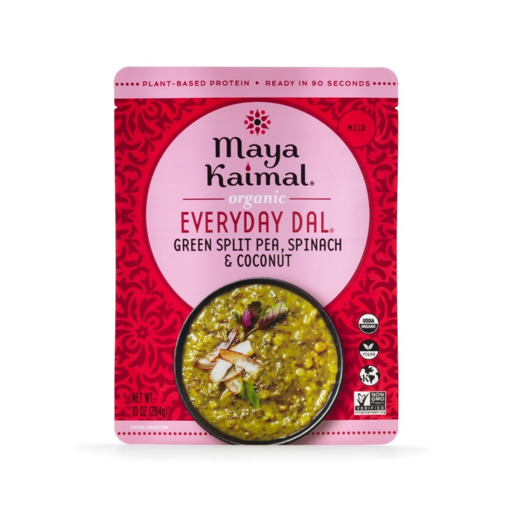 Organic Green Split Pea Spinach & Coconut Dal - 10 oz