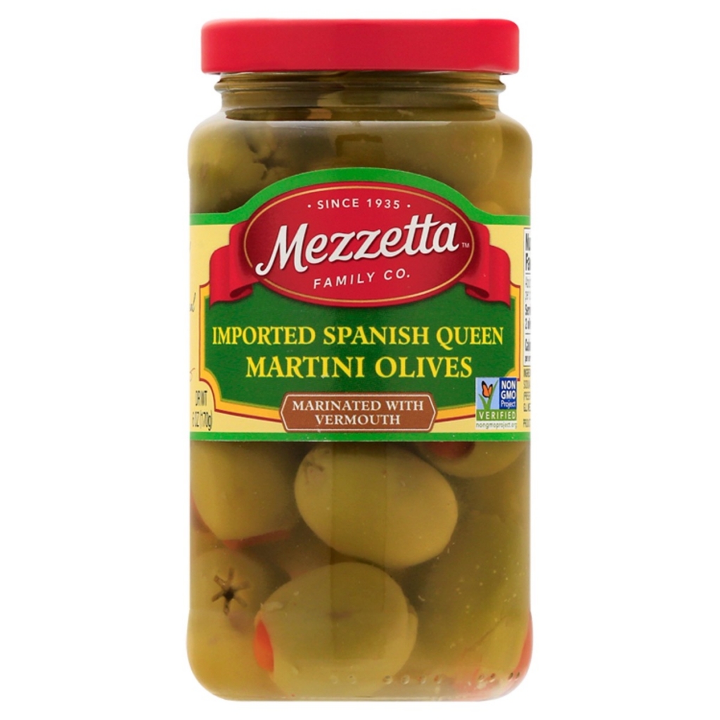 Imported Spanish Queen Martini Olives – 6 oz