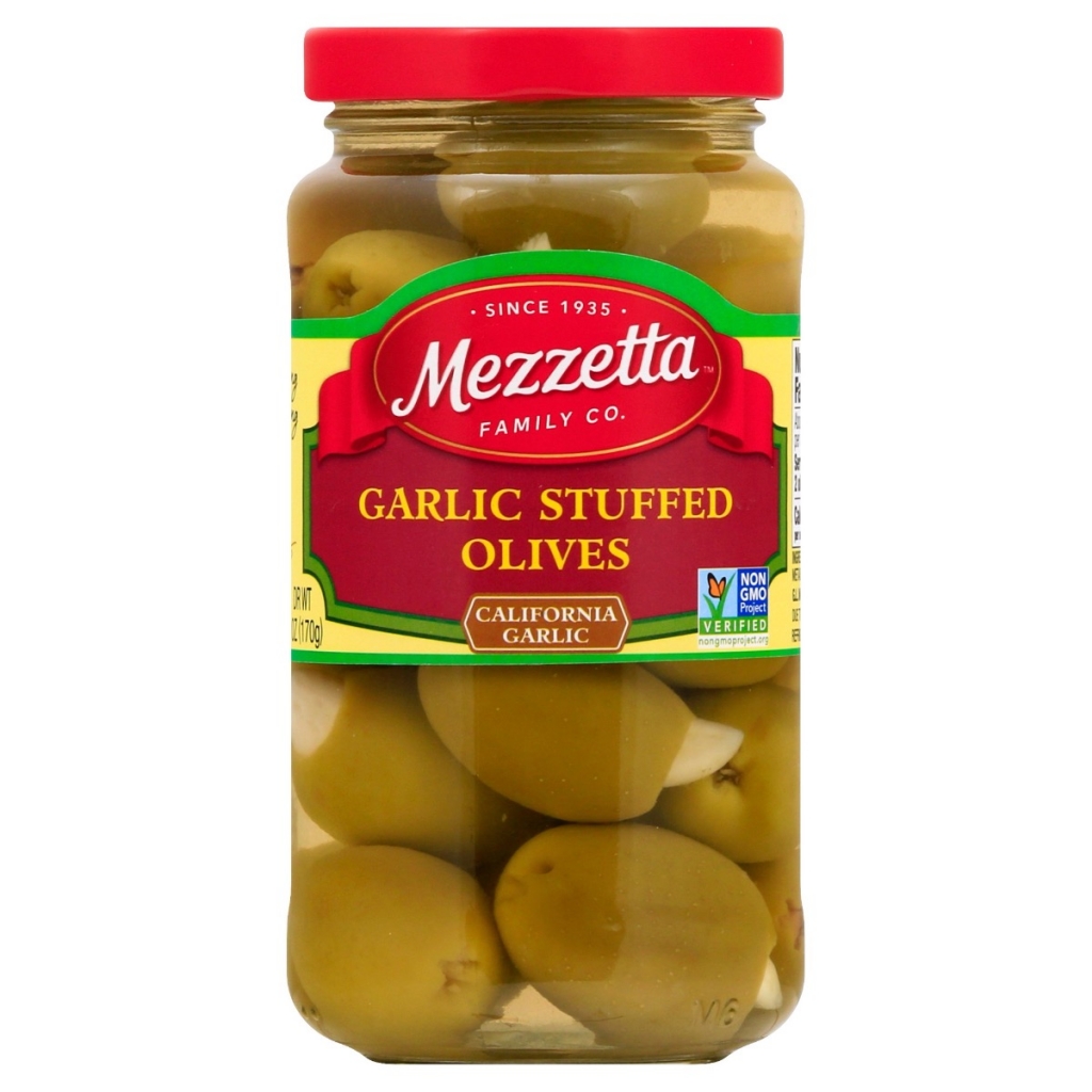 Garlic Stuffed Olives, 6 oz