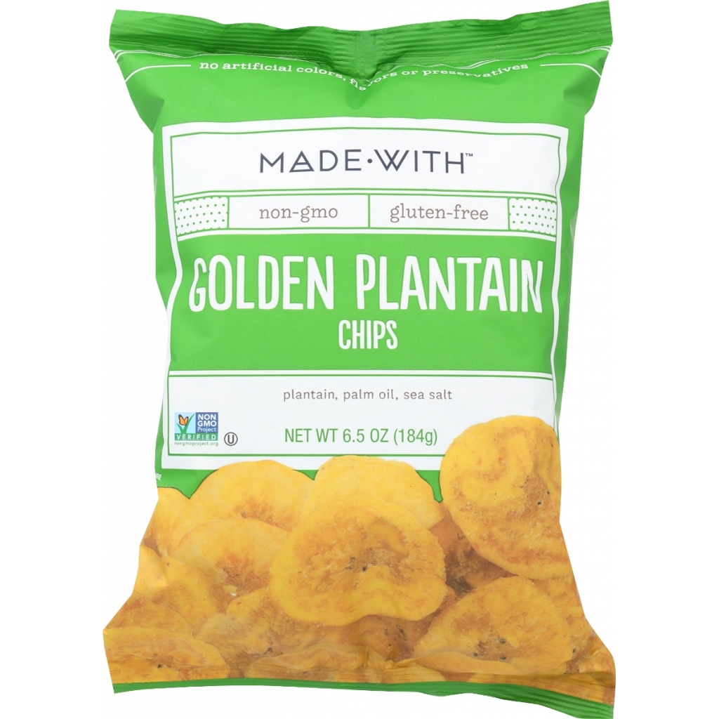 Golden Plantain Chips - 6.5 oz