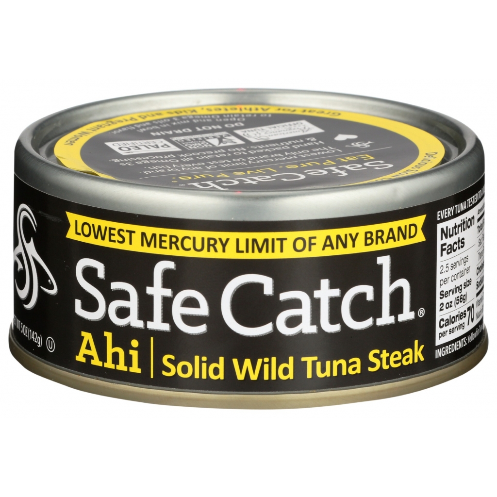 Safe Catch Wild Ahi Yellowfin Tuna (5 oz)