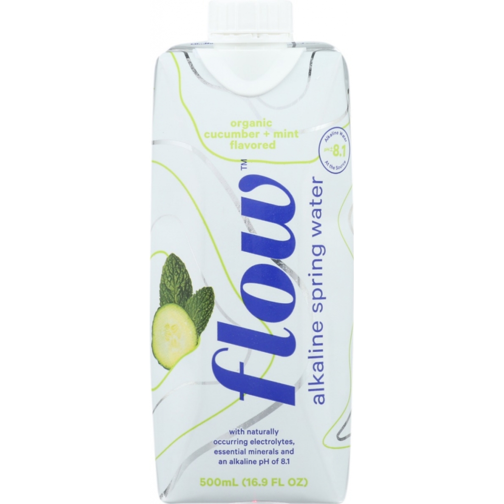 Cucumber Mint Alkaline Spring Water