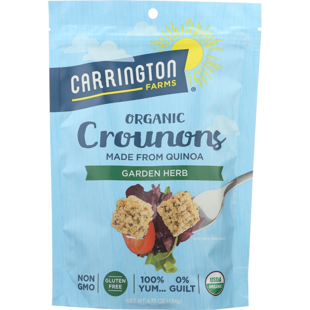 Organic Garden Herb Crounons