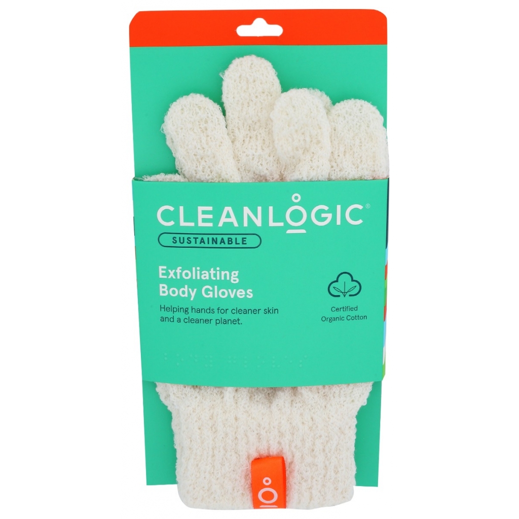 Sustainable Exfoliating Body Gloves - Gentle Skincare