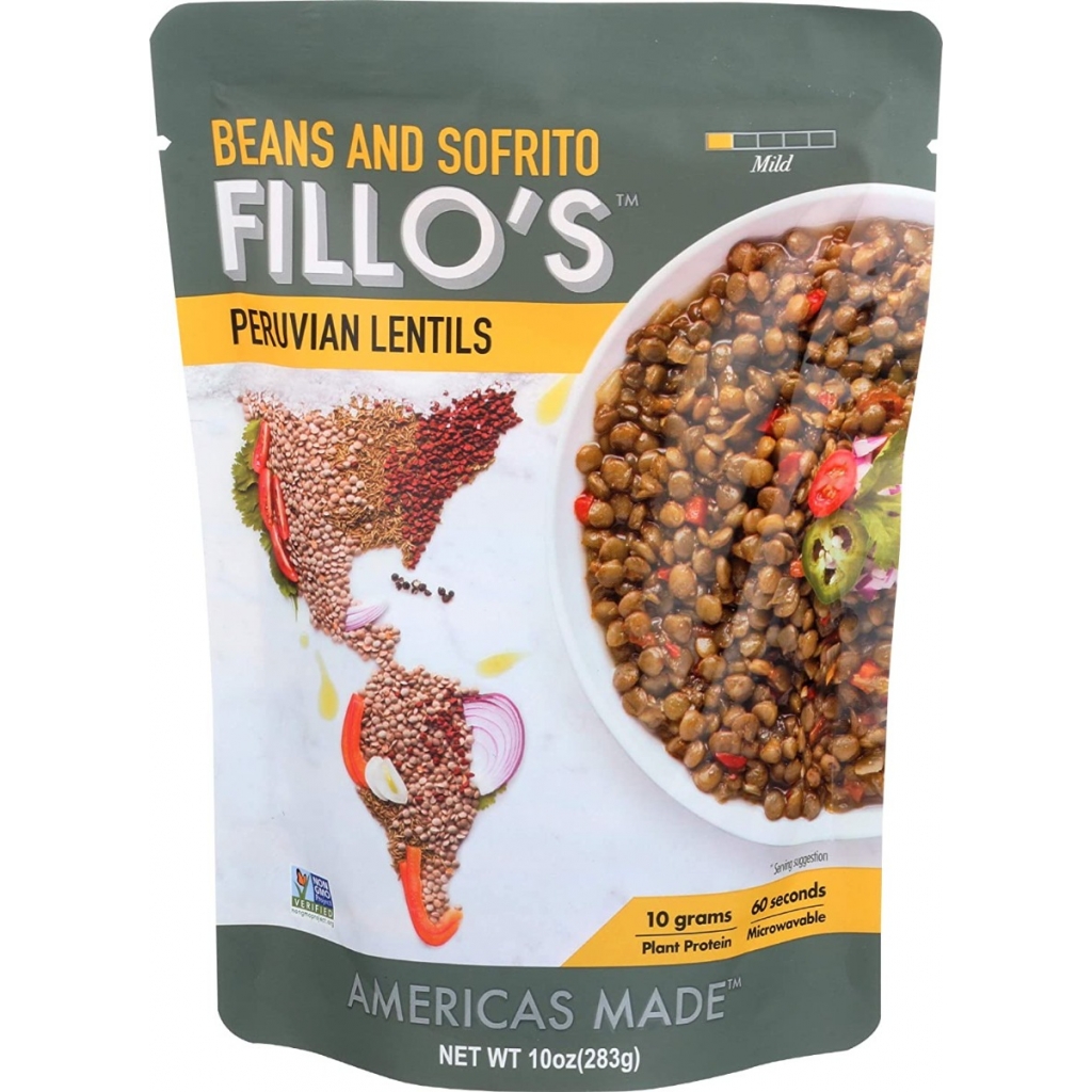 Peruvian Lentils with Red Sofrito - 10 oz