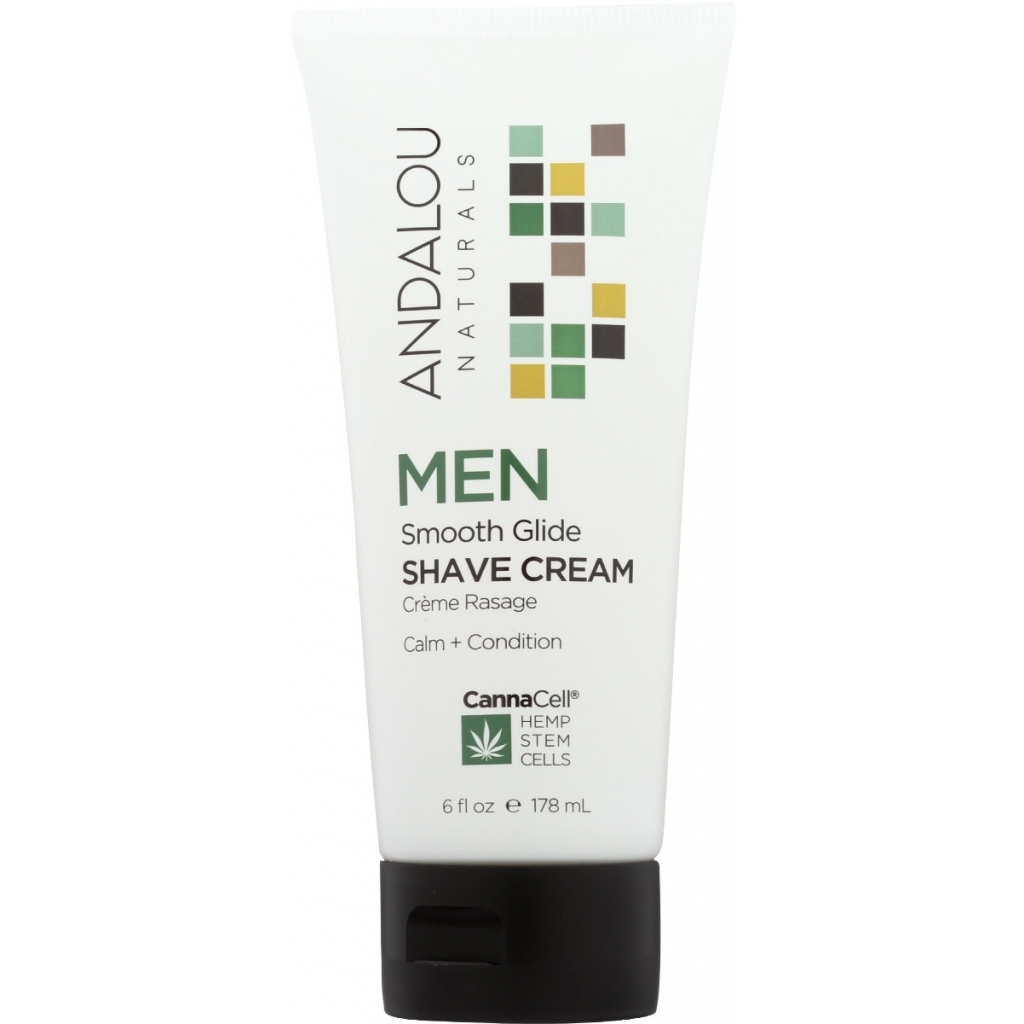 Cream Shave for Men, Smooth Glide, 6 oz