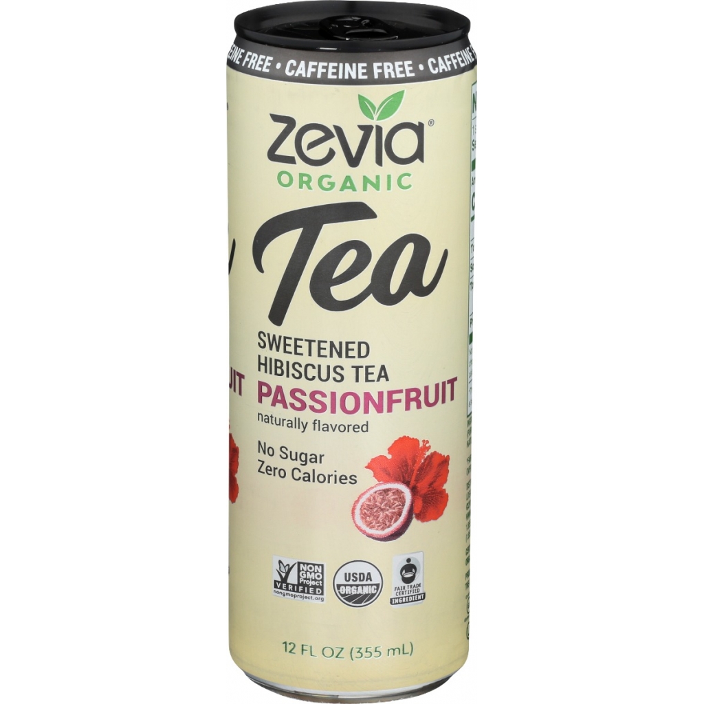 Caffeine Free Hibiscus Tea with Passionfruit - 12 fl oz