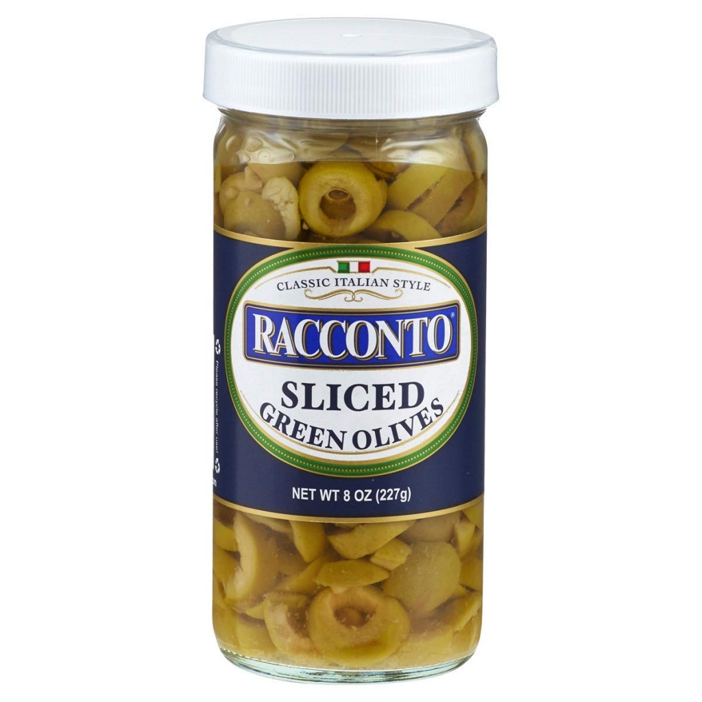 Sliced Green Olives, 8 oz