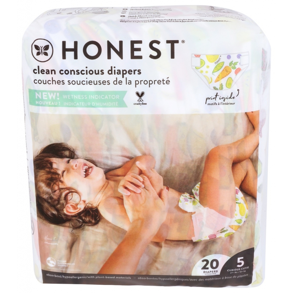 Clean Conscious Size 5 Diapers, 20 Pack