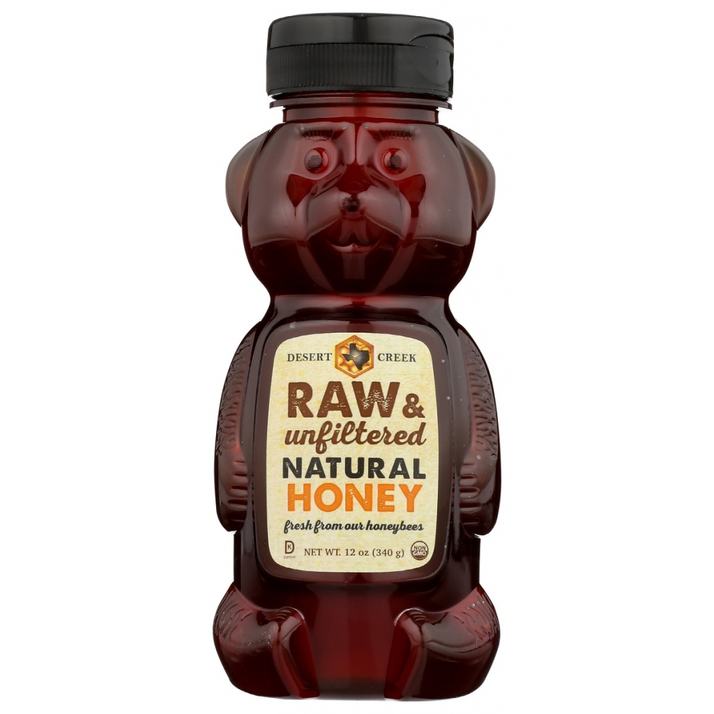 Raw Natural Honey - 12 fl oz