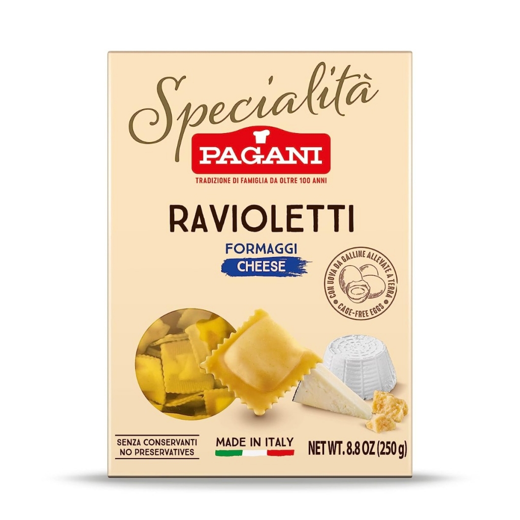 Ravioletti with Cheese