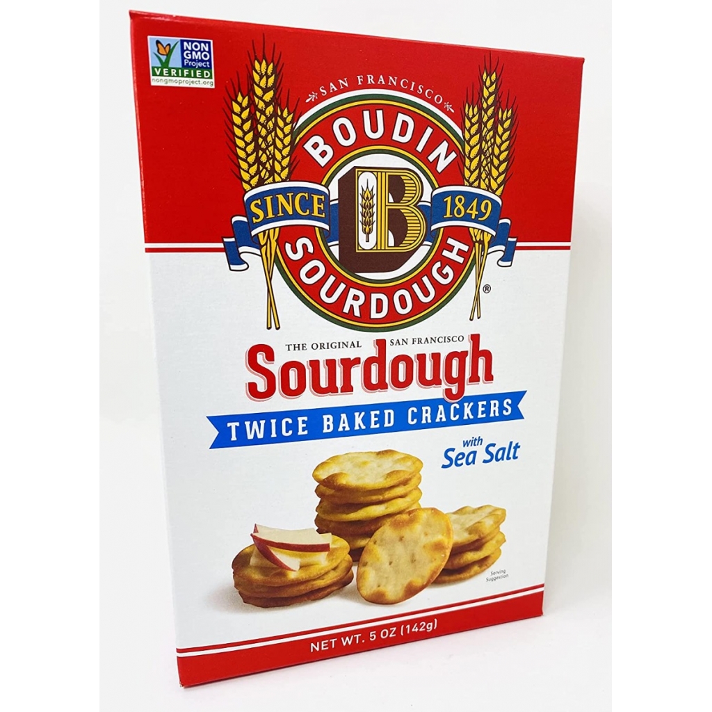 Sea Salt Sourdough Crackers - 5 oz