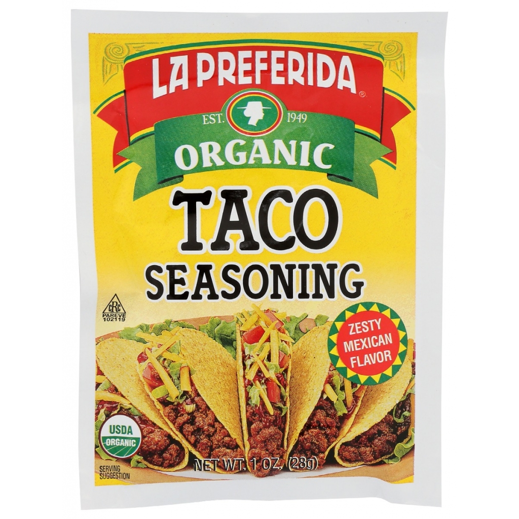 Organic Taco Seasoning Mix - 1 oz.