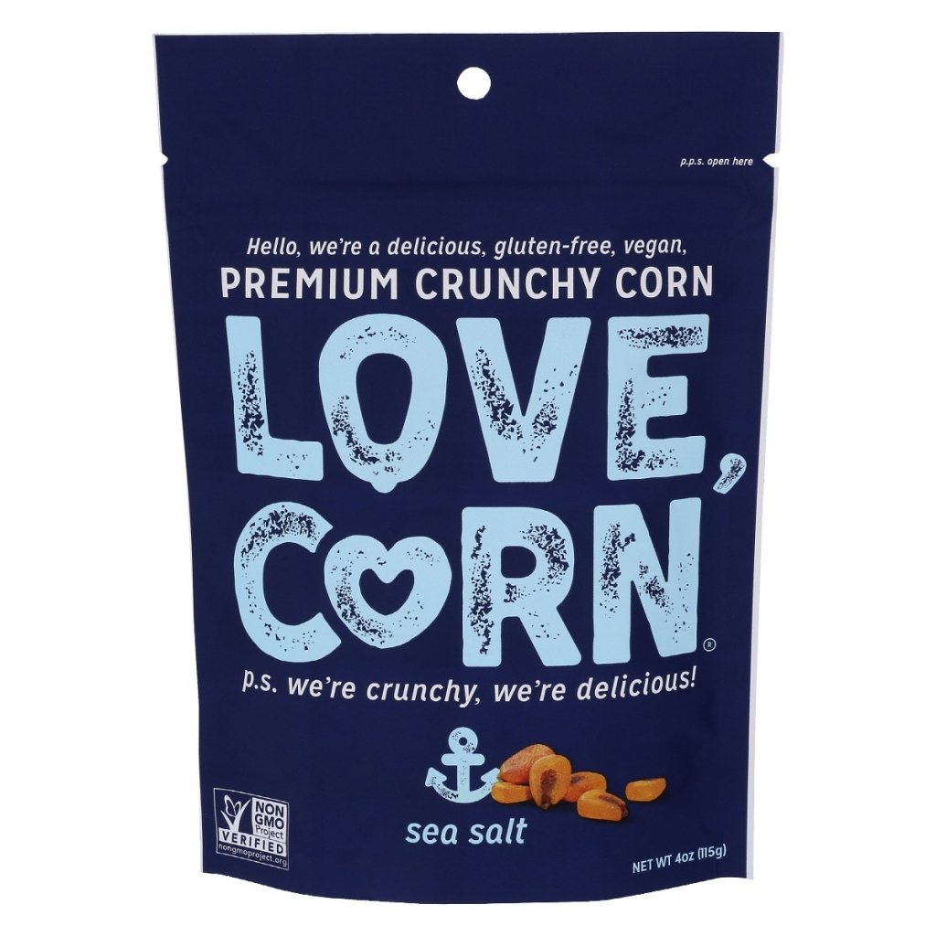 Sea Salt Crunchy Corn Snacks