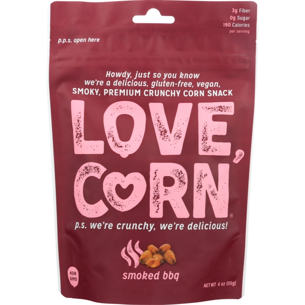 Smoked BBQ Crunchy Corn - 4 oz