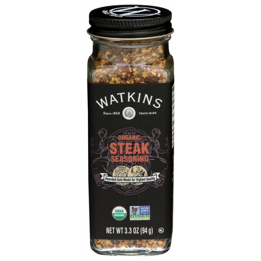 Organic Steak Seasoning, 3.3 oz