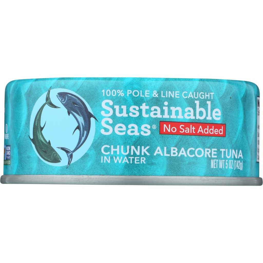 Sustainably Caught Chunk Albacore Tuna: No Salt Added