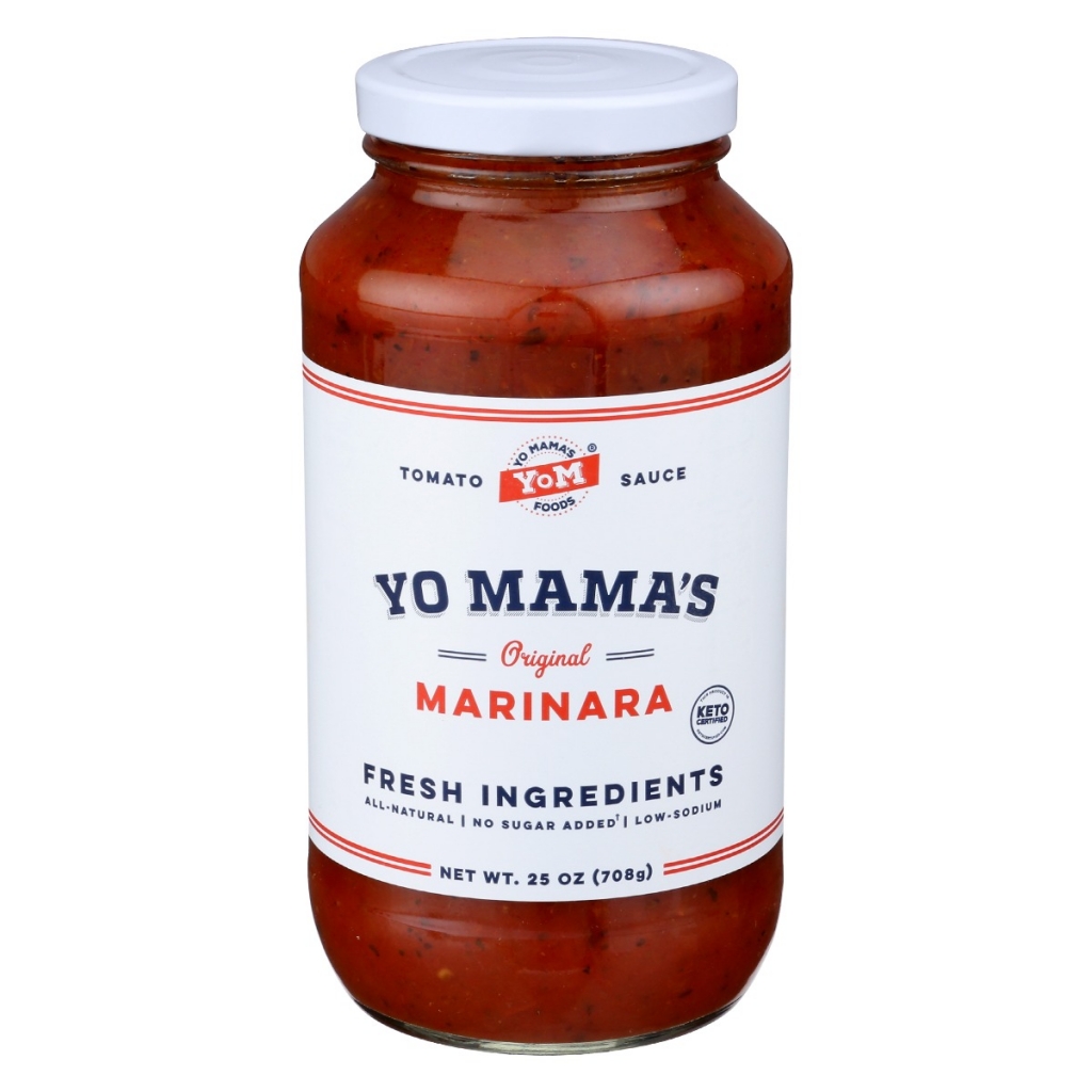 Yo Mama's Original Marinara Tomato Sauce - 25 oz