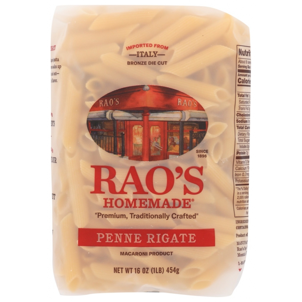 Penne Rigate Pasta - 16 oz