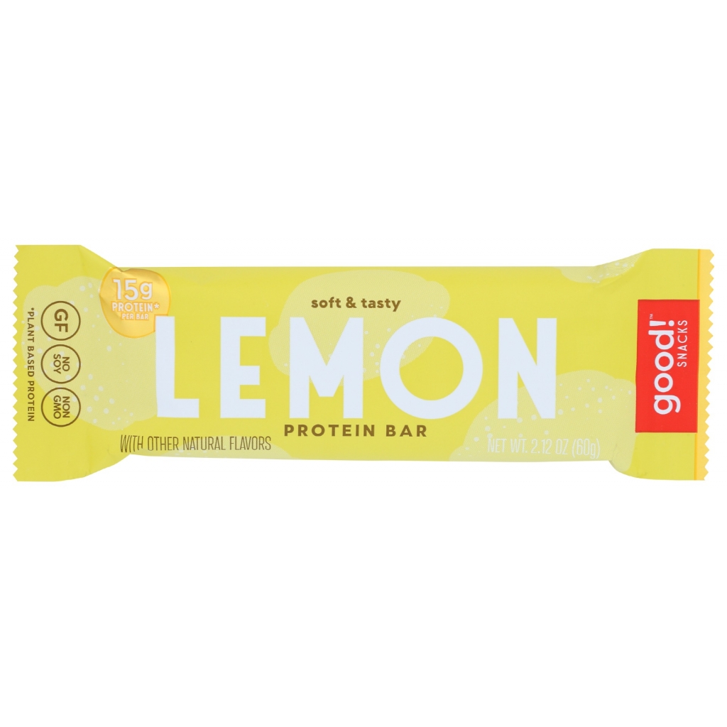 Certified Vegan Lemon Protein Bar