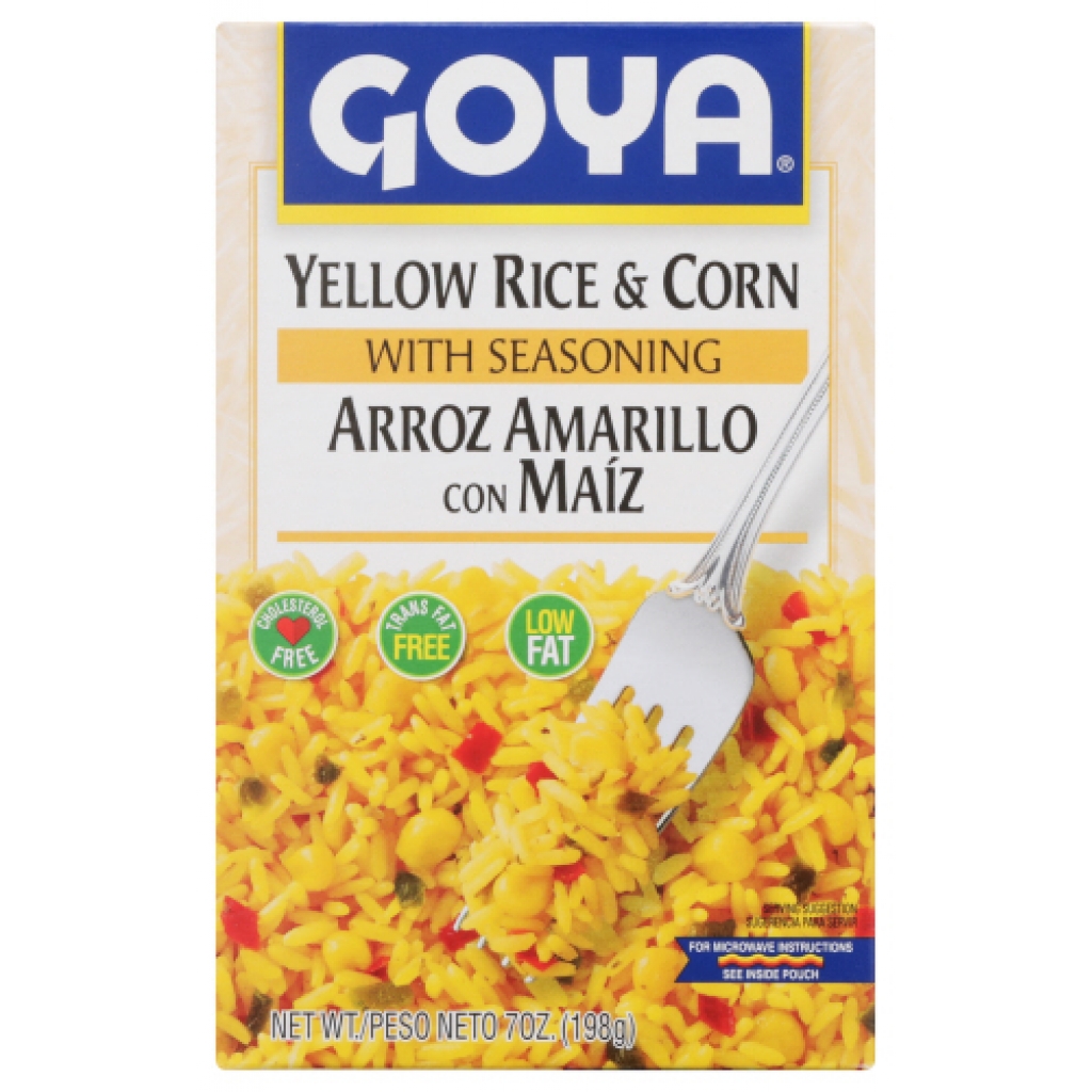 Yellow Rice and Corn Mix