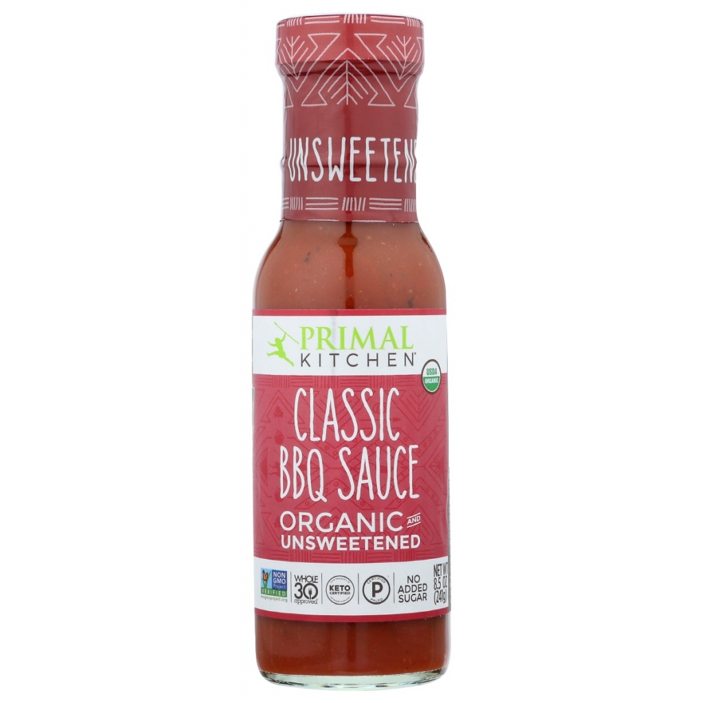 Organic Unsweetened Classic BBQ Sauce, 8.5 oz