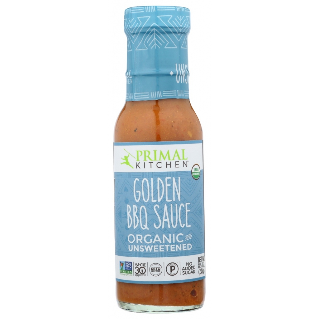 Organic Unsweetened Golden BBQ Sauce - 8.5 oz