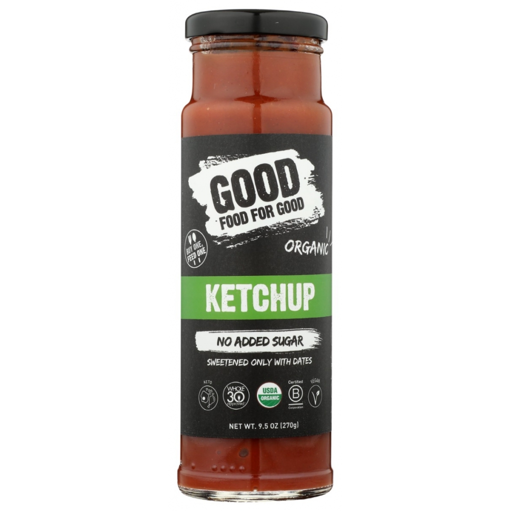 Organic Ketchup Sweetened with Dates - 9.5 oz