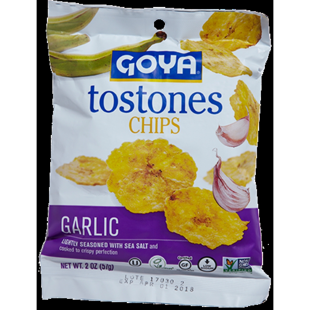 Garlic Tostones Chips - 2 oz