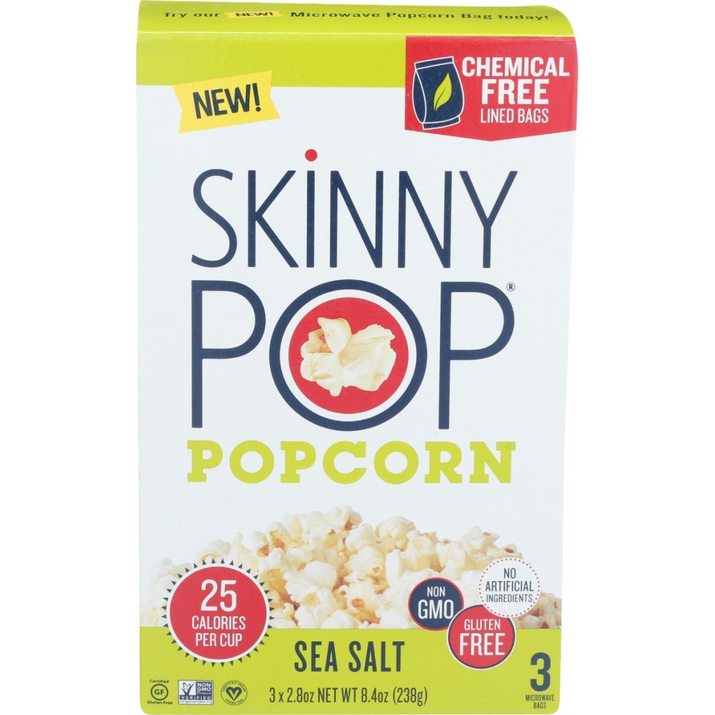 Microwave Sea Salt Popcorn