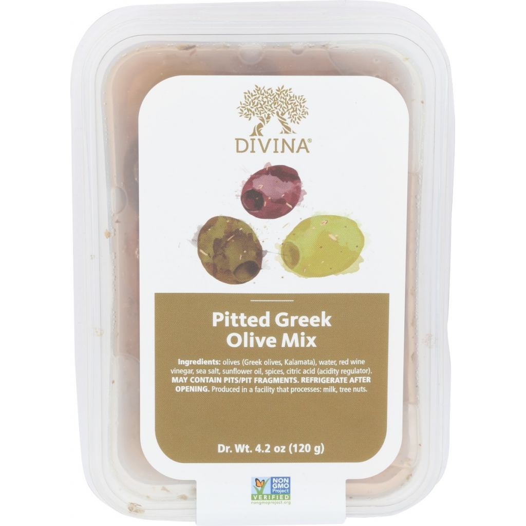 Pitted Greek Olive Mix