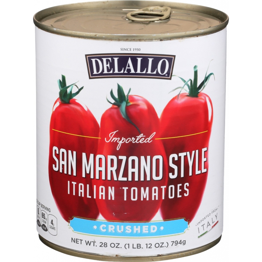 San Marzano Style Crushed Tomatoes - 28 oz