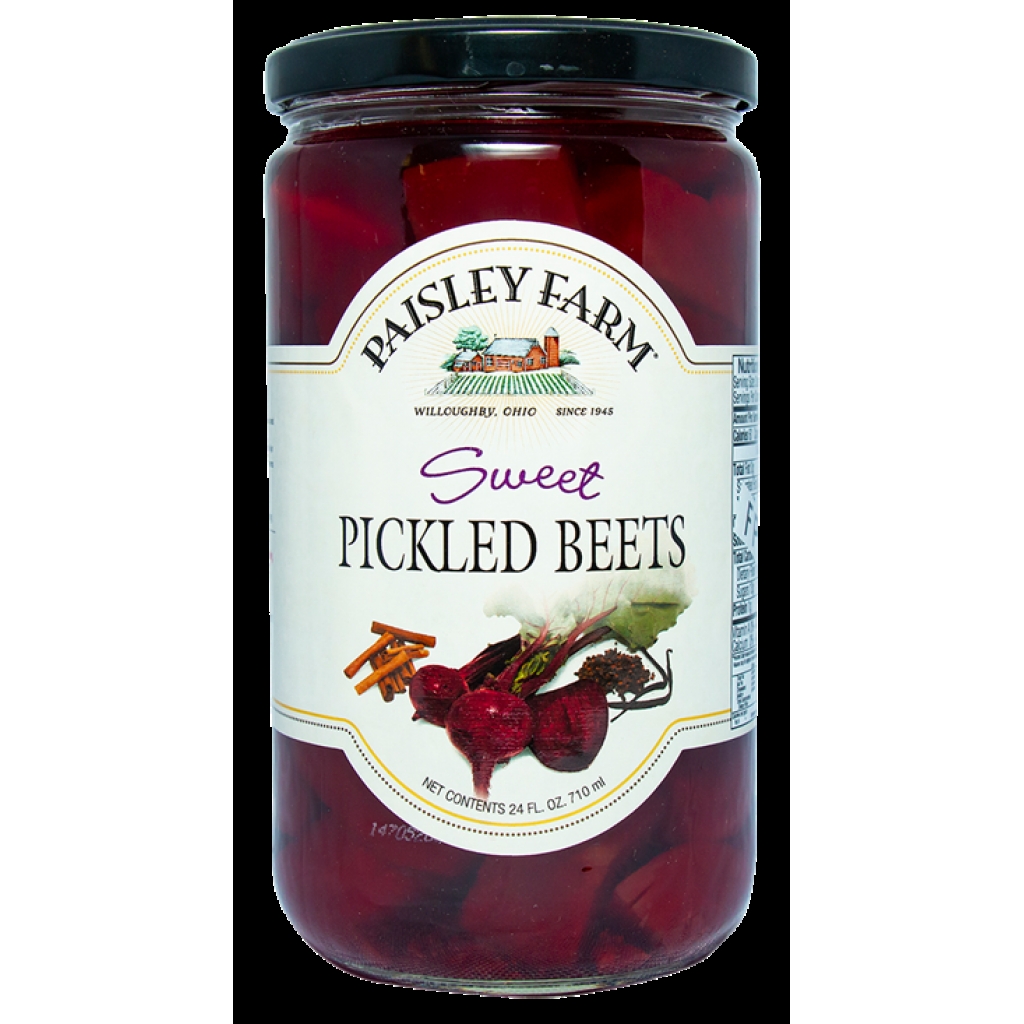 Sweet Pickled Beets - 24 oz