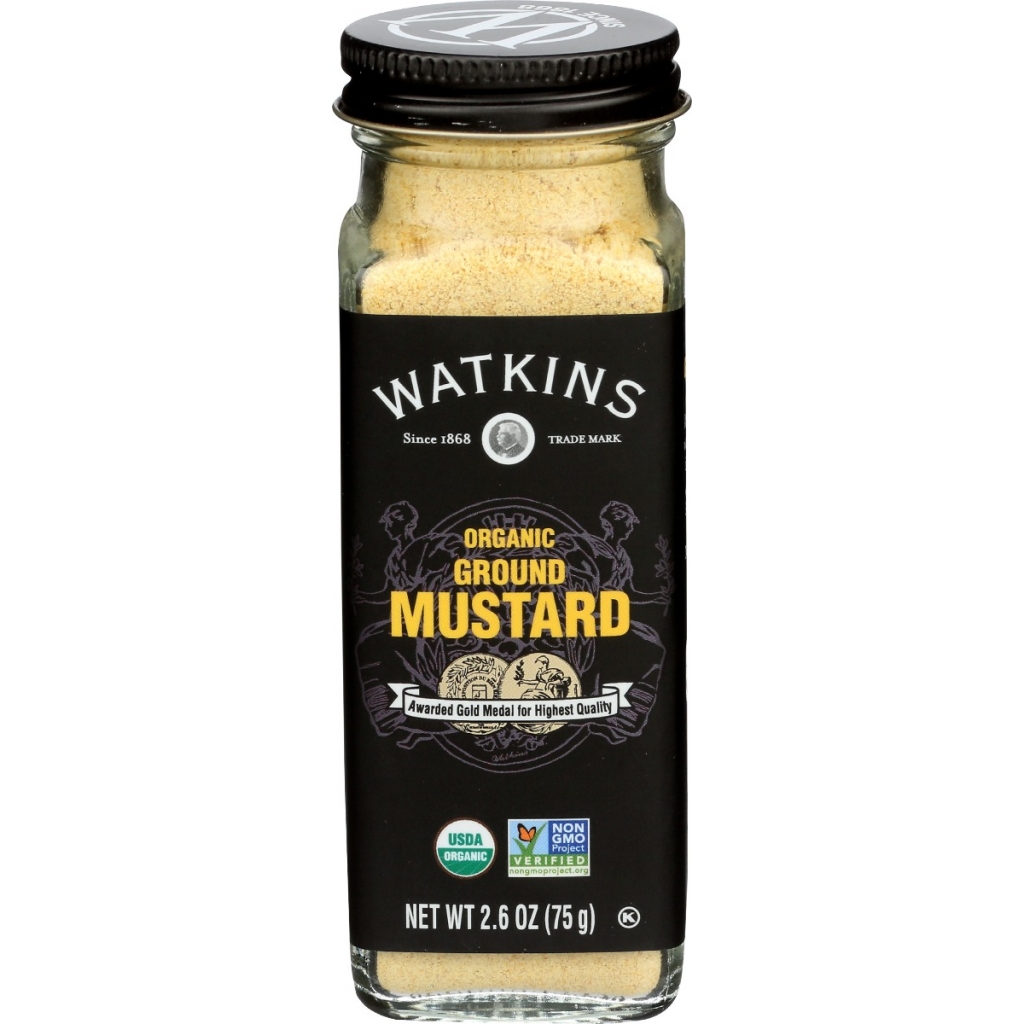 Organic Ground Yellow Mustard