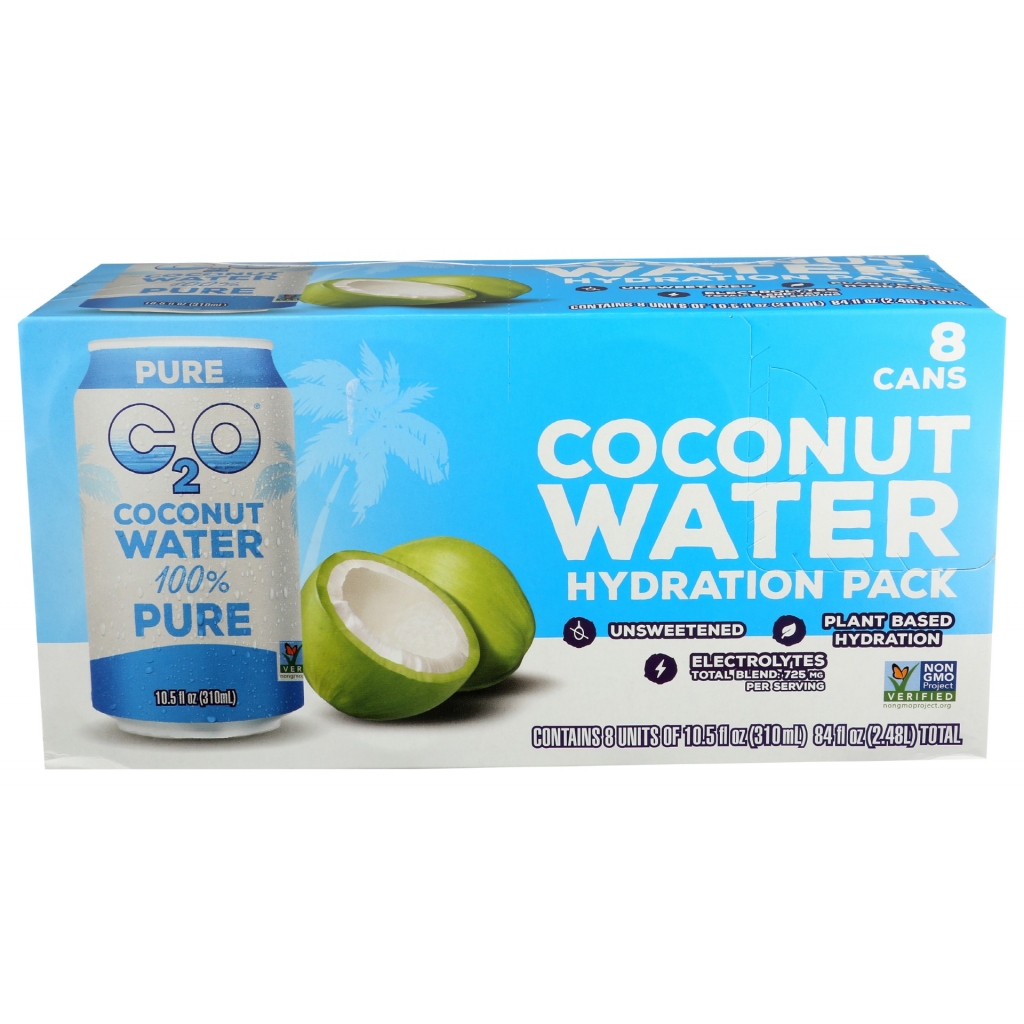 Pure Coconut Water for Hydration Pack, 84 fl oz