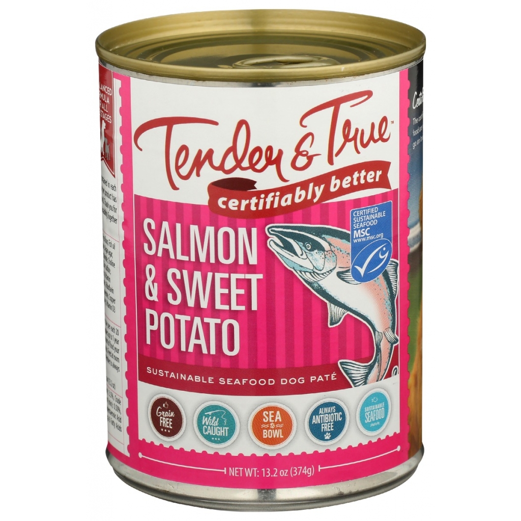 Salmon & Sweet Potato Canned Dog Food, 13.2 oz