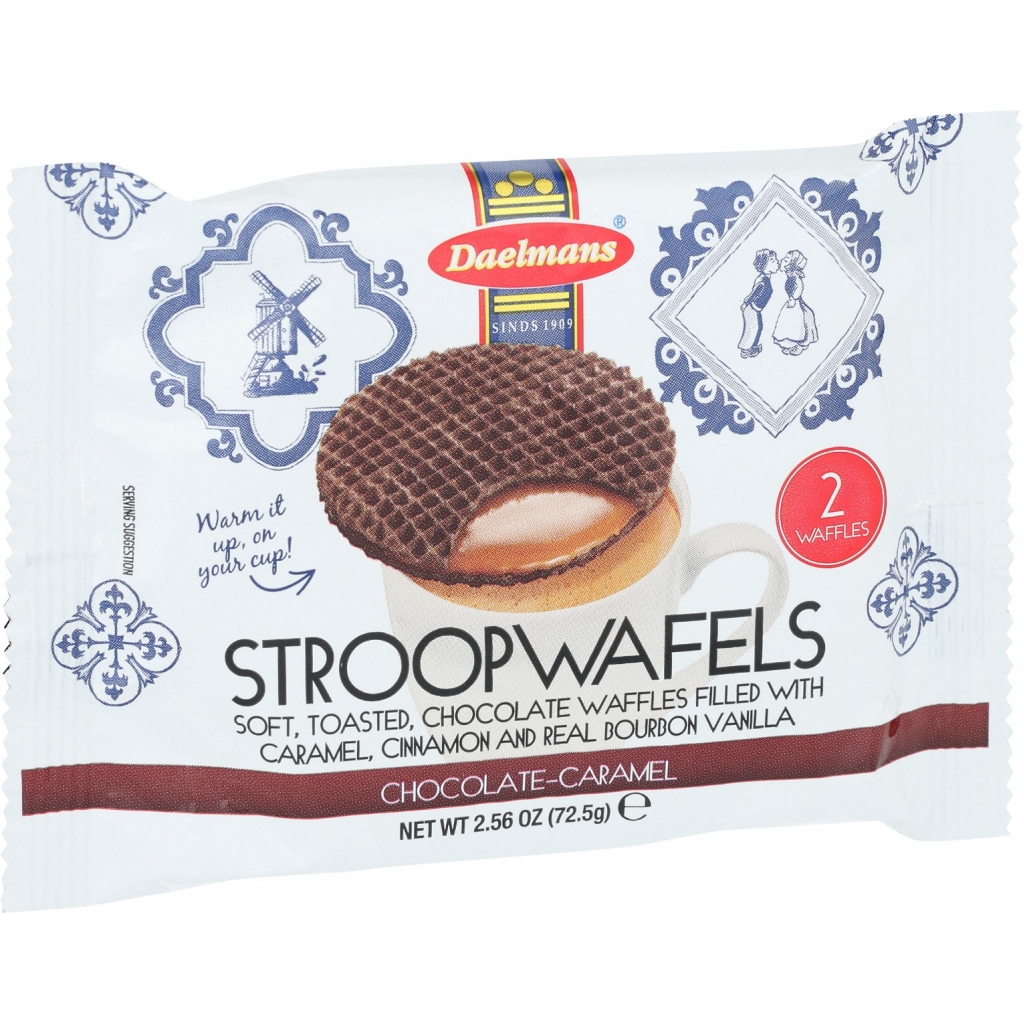 Duo Chocolate Stroopwafels, 2.56 oz