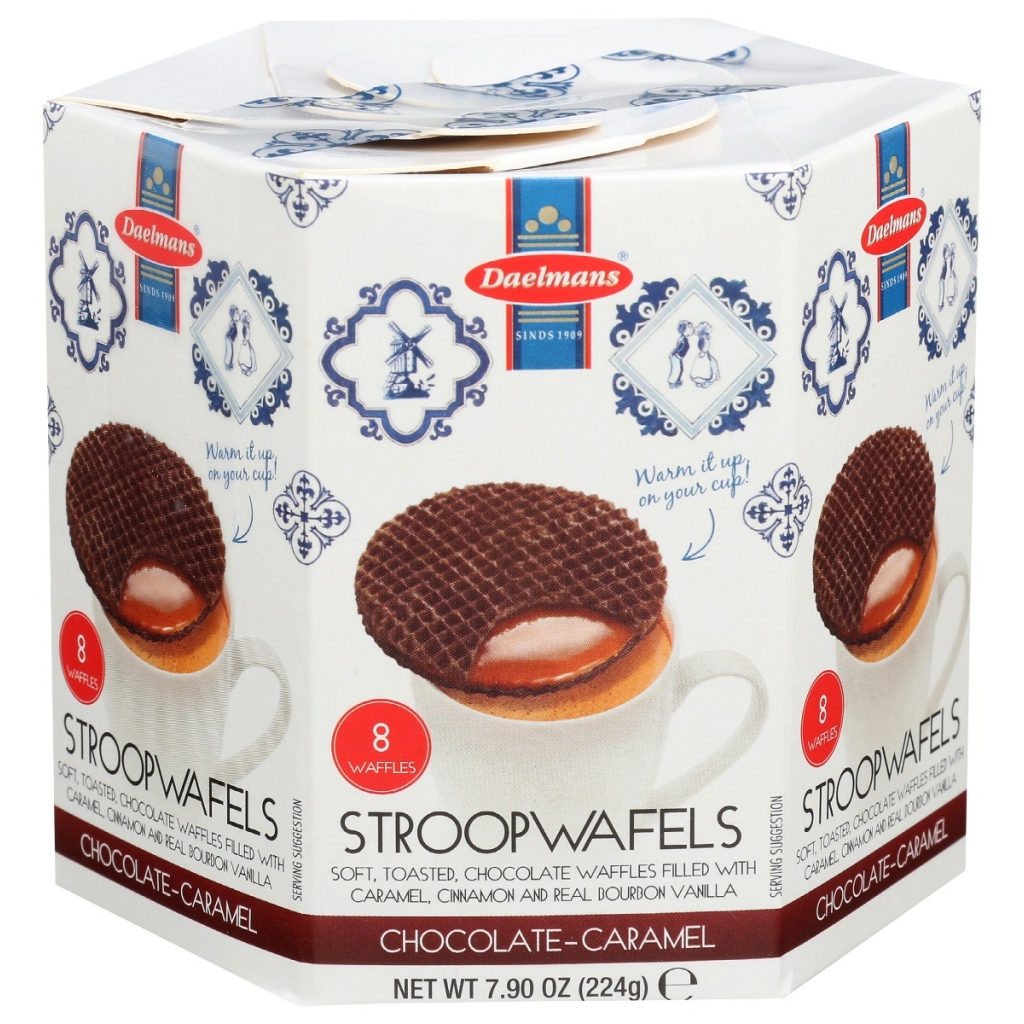 Chocolate Caramel Stroopwafels, 7.9 oz