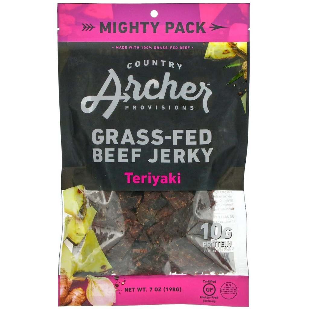 Teriyaki Grass Fed Beef Jerky